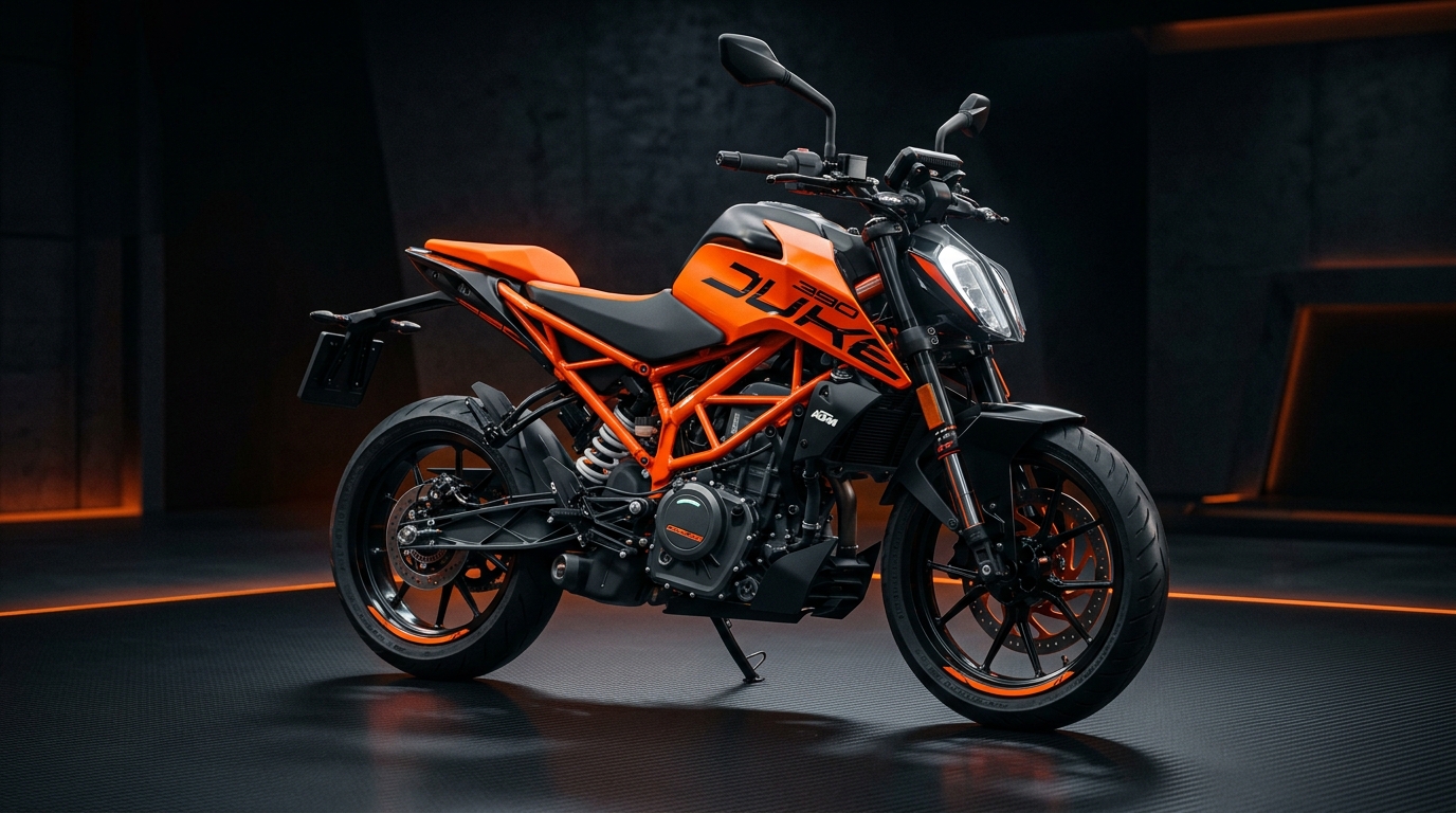 KTM 390 Duke Electronic Orange